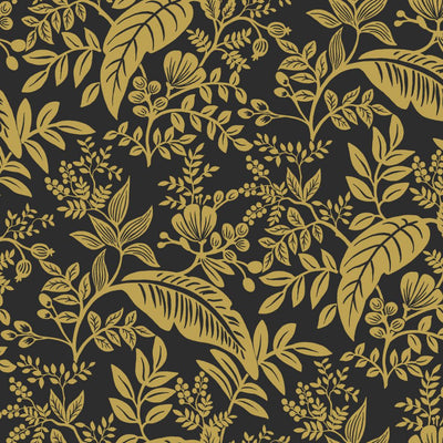 Canopy Wallpaper - Gold/Black