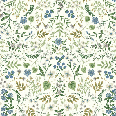 Wildwood Wallpaper - Blue/Green