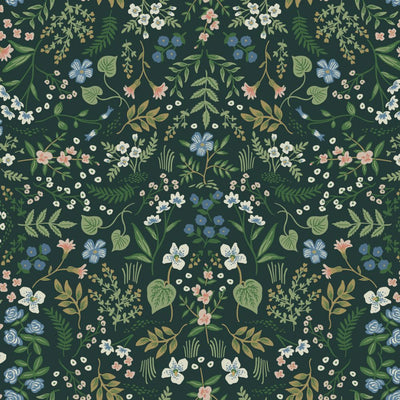 Wildwood Wallpaper - Hunter Green