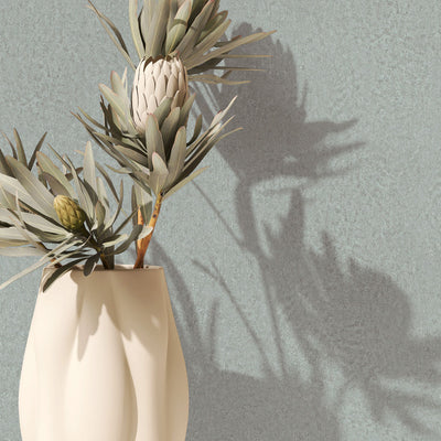 Quiet Veil - Faded Lichen Wallpaper