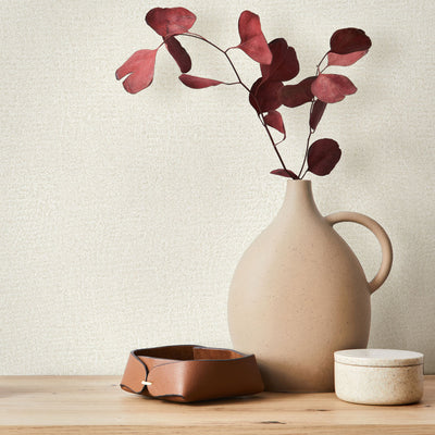 Nordic Linen Texture - Moonlight Wallpaper