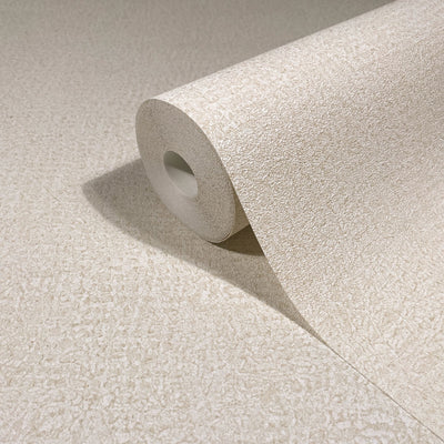 Nordic Linen Texture - Moonlight Wallpaper