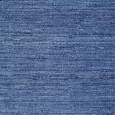 Sea Blue Silk Wallcovering