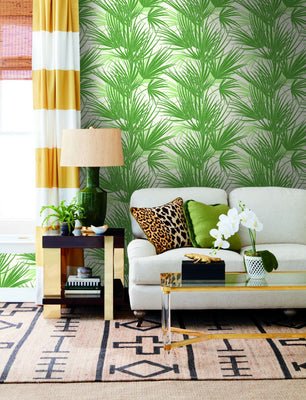 Palmetto Wallpaper - Green