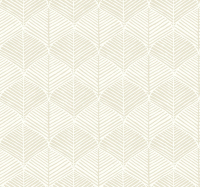 Palm Thatch Wallpaper - Taupe