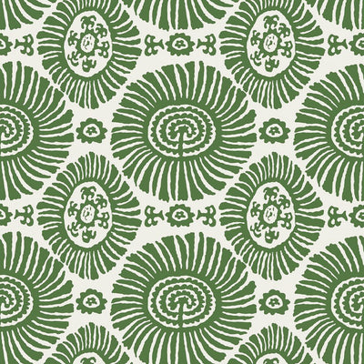 Solis Wallpaper - Emerald Green