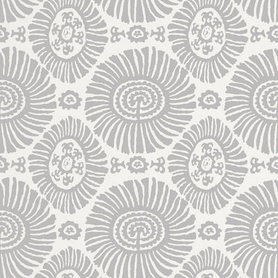 Solis Wallpaper - Light Grey