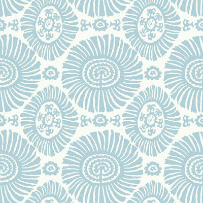 Solis Wallpaper - Spa Blue