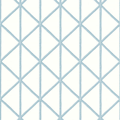 Box Kite Wallpaper - Spa Blue