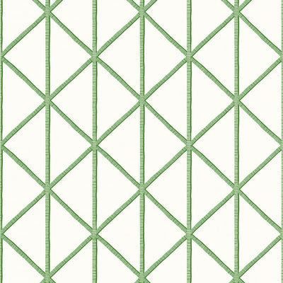 Box Kite Wallpaper - Emerald Green