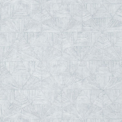 Crystalla Wallpaper - Soft Blue