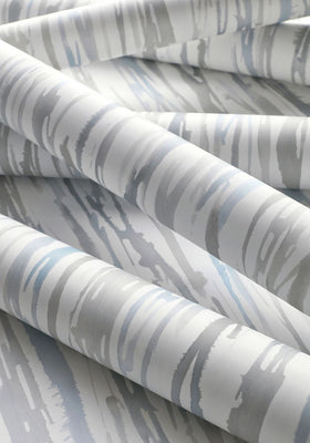 Aurora Wallpaper - Soft Blue and Grey