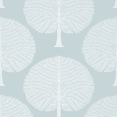 Mulberry Tree Wallpaper - Spa Blue