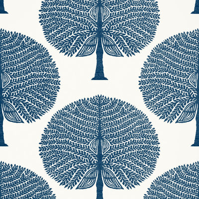 Mulberry Tree Wallpaper - Navy