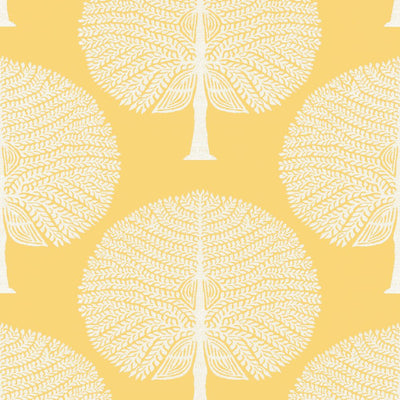 Mulberry Tree Wallpaper - Yellow