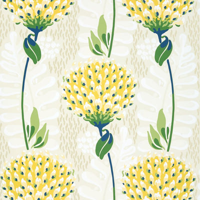 Tiverton Wallpaper - Yellow