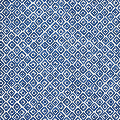 Indian Diamond Wallpaper - Blue