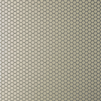 Nevio Wallpaper - Pewter on Charcoal