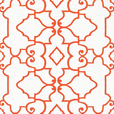 Ogden Wallpaper - Coral