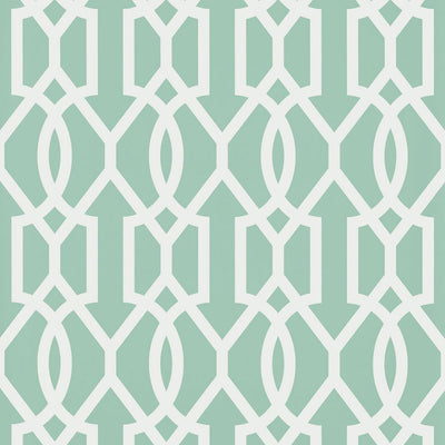 Downing Gate Wallpaper - Turquoise