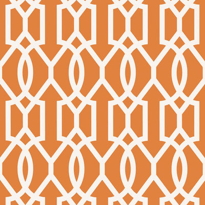 Downing Gate Wallpaper - Tangerine