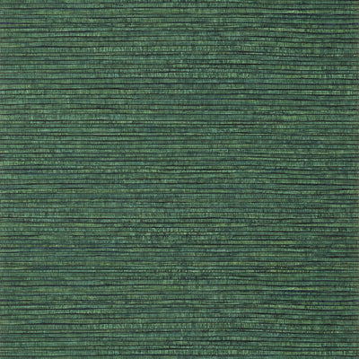 Woody Grass Wallpaper - Emerald Green