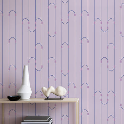 Curve - Violet Wallpaper