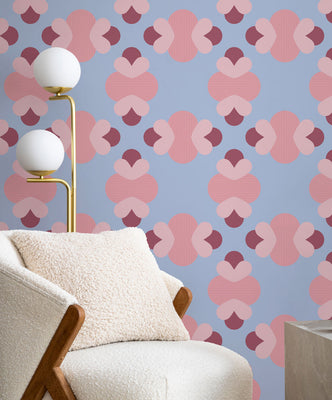 Ornament II - Soft Pink Wallpaper