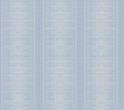 Silk Weave Stripe Wallpaper - Blue