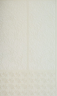 Willow Boughs Dado Paintable Embossed Wallpaper