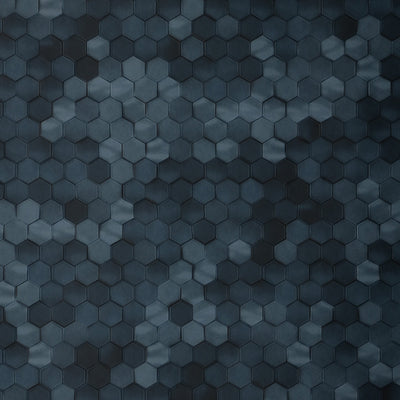 Hexagon - Navy Wallpaper