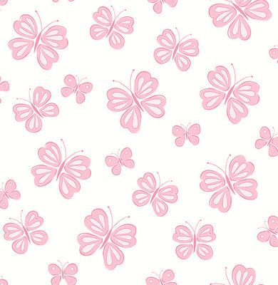 Butterflies Pink Butterflies Wallpaper