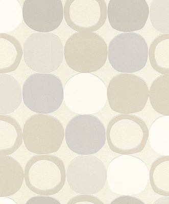 Tybalt Grey Geometric Wallpaper Wallpaper