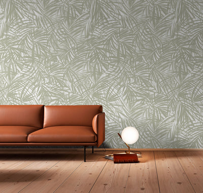 Areca Palm - Mist Wallpaper
