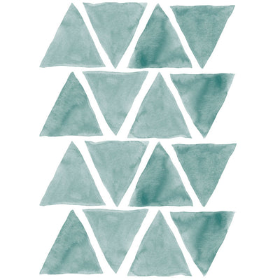 Triangles - Teal