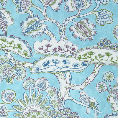 Tree House - Robin's Egg Wallpaper