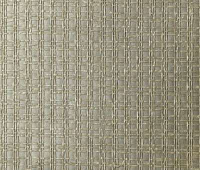Pewter Sheen Weave Wallpaper