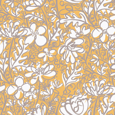 Antonia - Saffron Wallpaper