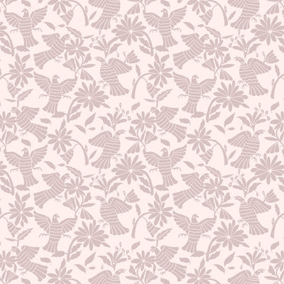 Pájaros - Pink Wallpaper