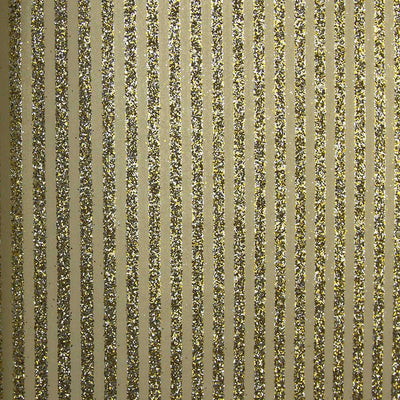Gold Glitter Stripes Wallpaper