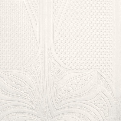 Dado Panel Nouveau Wallpaper