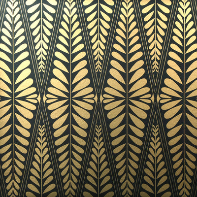 Marché - Gold Wallpaper