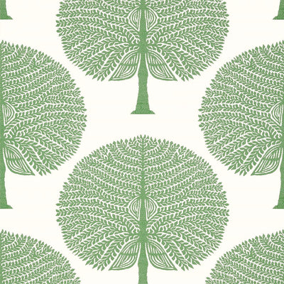 Mulberry Tree - Green Wallpaper