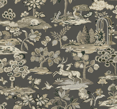 Kingswood Wallpaper - Gray Wallpaper